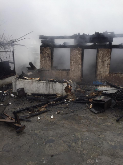 Оказана благотворительная помощь вдове  Абакаровой Саиде - на восстановление домостроения пострадавшего от пожара