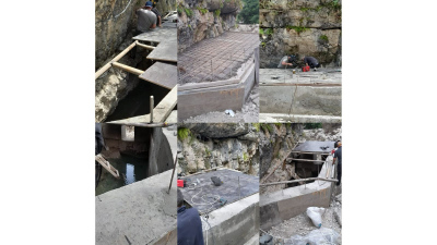 БФ "АЗИМ" направил 120 000 рублей на восстановление водовода в Гунибском районе.
